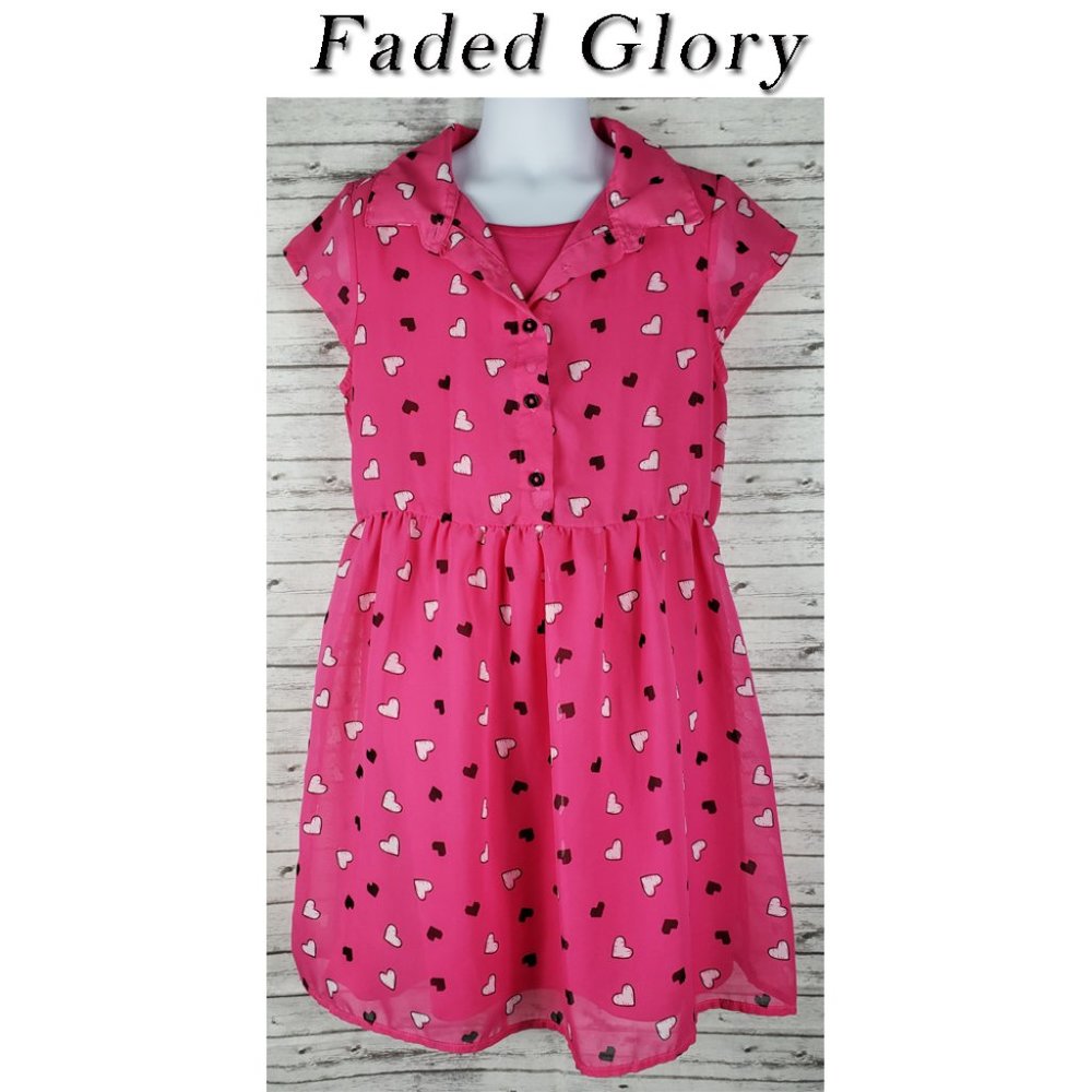 Faded Glory Dress Size Medium 7-8